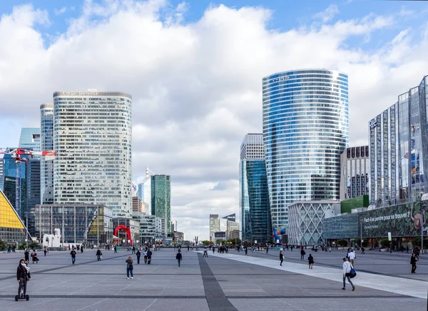 Stadsbilden La Defense Paris, Frankrike — Stockfoto