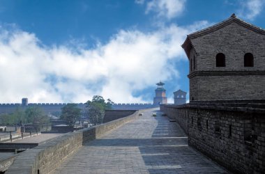 Pingyao - Çin eski şehir sur