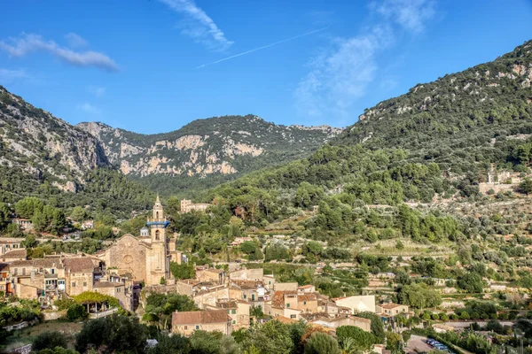 Valldemossa régi falu - Mallorca, Spanyolország — Stock Fotó