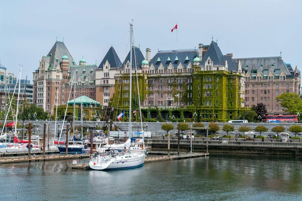 Fairmont Empress hotel em Victoria - BC, Canadá — Fotografia de Stock