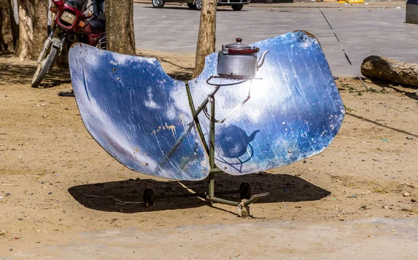 Güneş fırını - Tibet