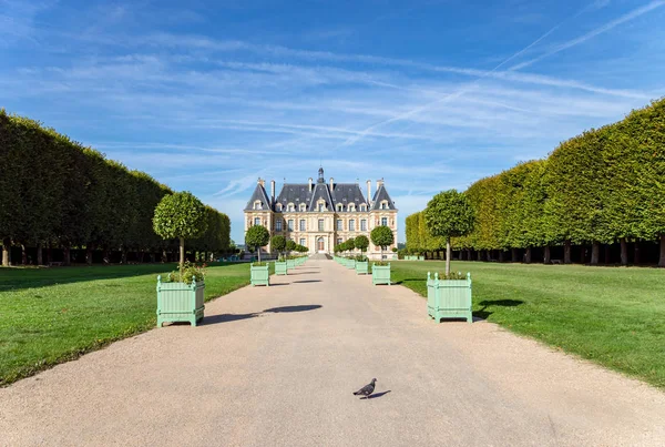 Vchod na zámek de Sceaux-Hauts-de-Seine, Francie — Stock fotografie