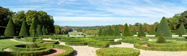 Plaine des 4 estátuas no Parc de Sceaux - Hauts-de-Seine, França — Fotografia de Stock