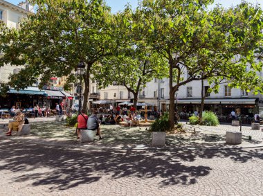 Paris'te Place de la Contrescarpe