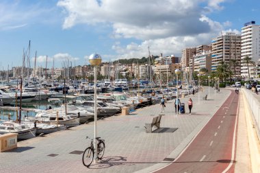 Paseo maritimo - Palma de Mallorca, Balear Adaları, İspanya