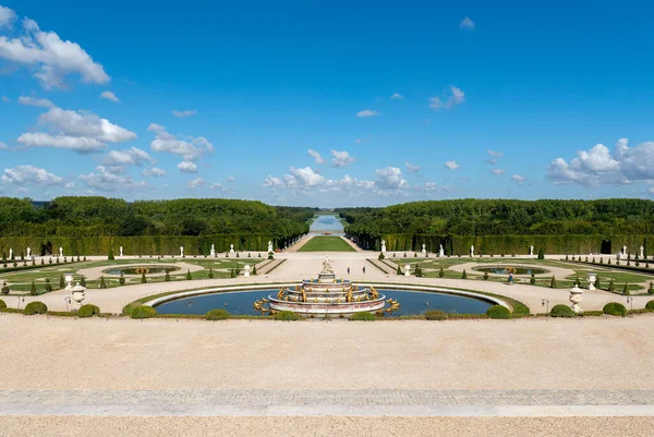 Versailles France Juillet 2020 Jardins Peu Fréquentés Château Versailles Lors — Photo