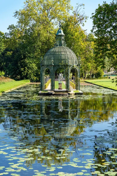 Chantilly France Septembre 2020 Ile Amour Dans Jardin Anglais Domaine — Photo