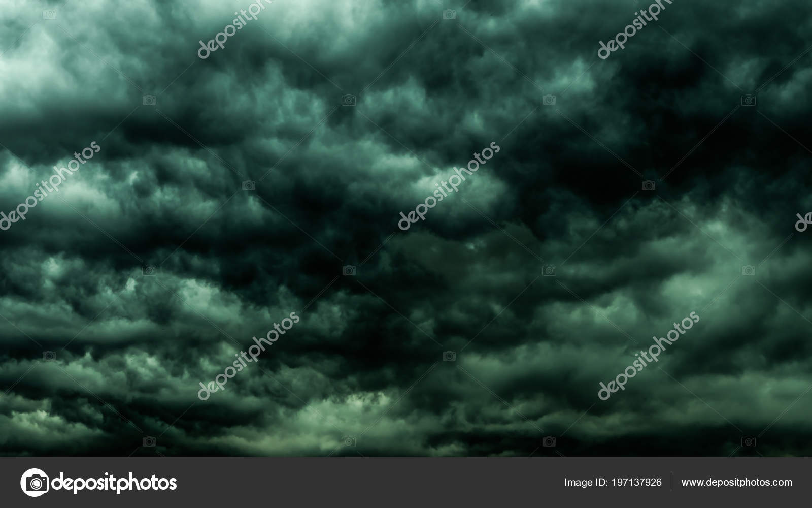 Dramatic Dark Sky Clouds Cloudy Sky Background Black Sky Thunder