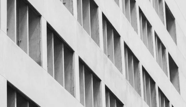 Closeup Ventilated Facade Concrete Building White Ventilation Creative Beautiful Pattern — Stock Photo, Image