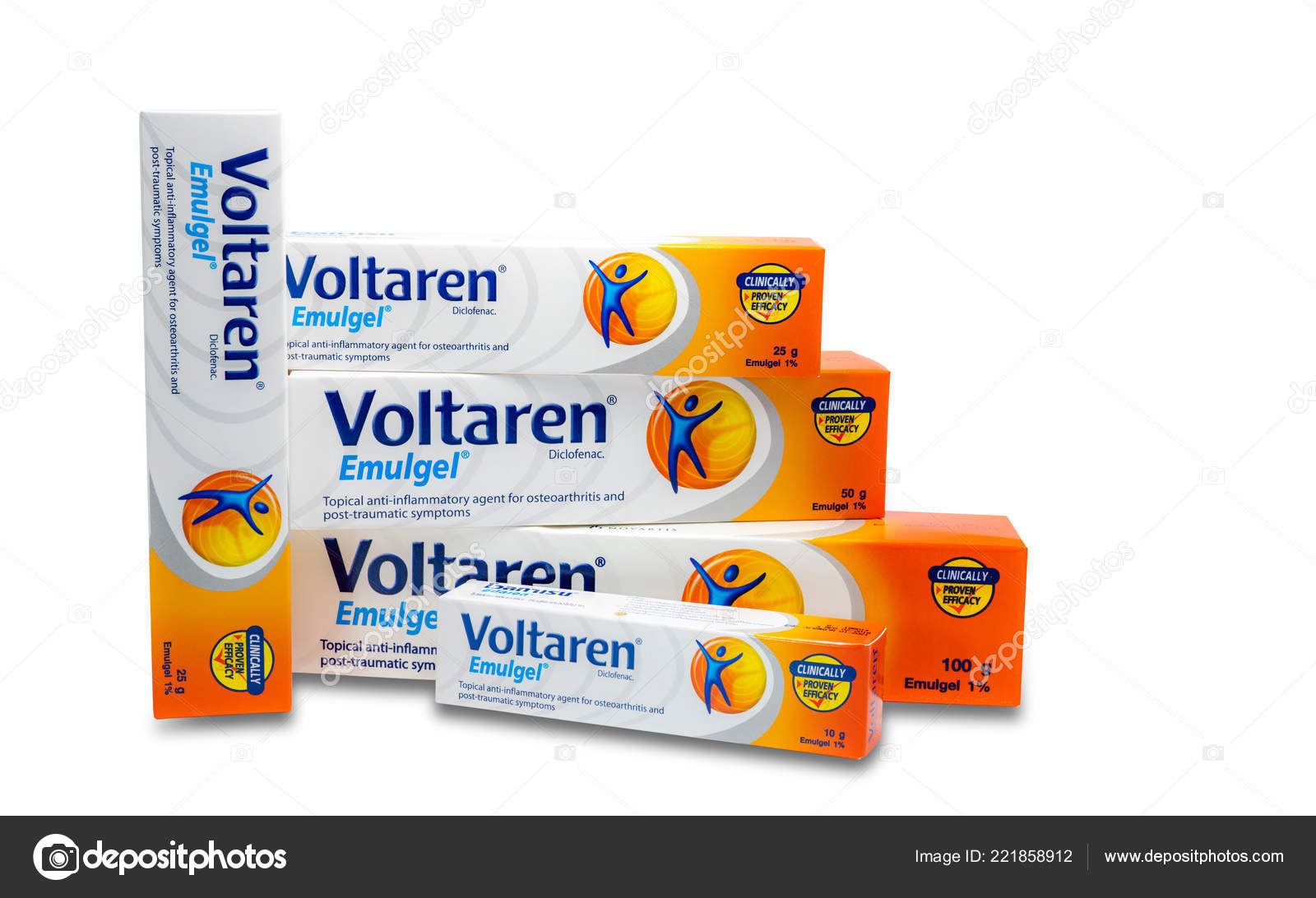 De tópicos dosis voltaren gel