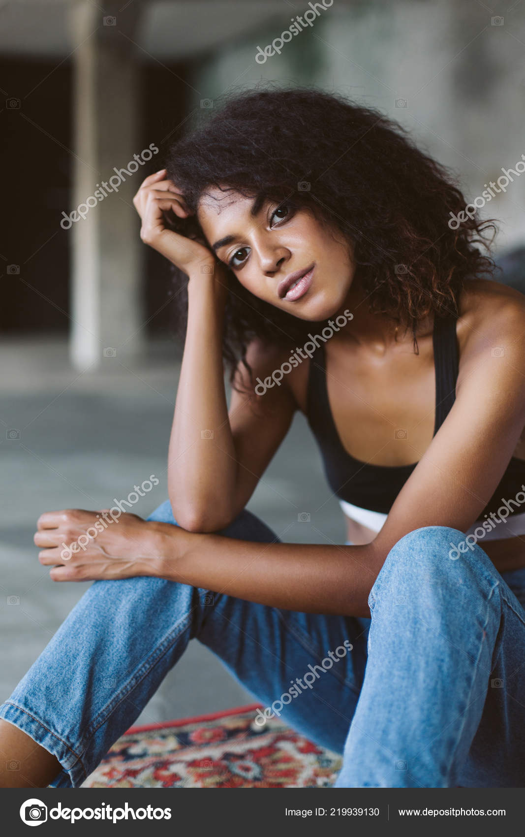 Black Girl Birthday Photoshoot Beautiful African American Girl