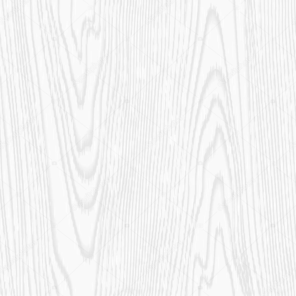 White vector seamless tree texture. Template for illustrations, posters, backgrounds, prints, wallpapers. EPS10.