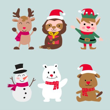 Noel süsleme ögesi koleksiyonu