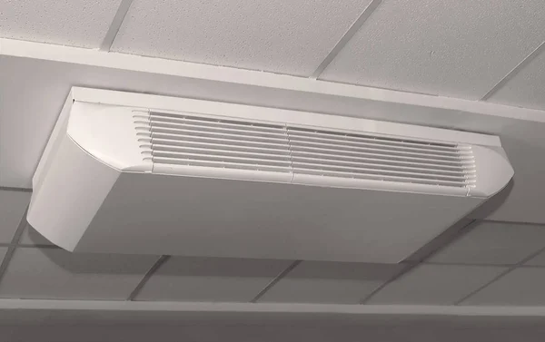 Centrale Airconditioning Systeem Toestel Voor Groot Modern Gebouw Interieurs Gekoppeld Rechtenvrije Stockafbeeldingen