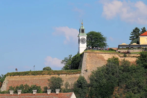 Petrovaradin Fortress Novi Sad Serbia Famous Hosting Exit Music Festival — Stock Photo, Image