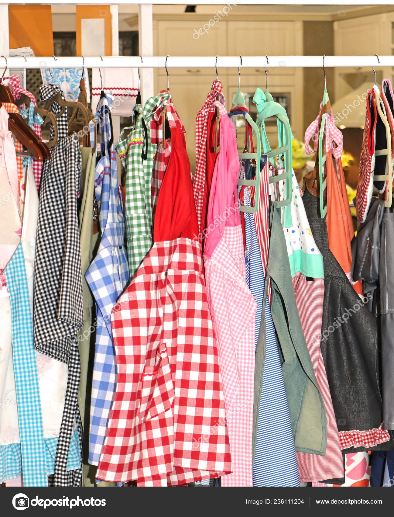 colorful aprons