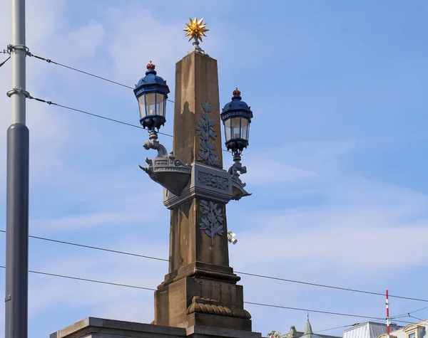 Antigua columna de luz — Foto de Stock