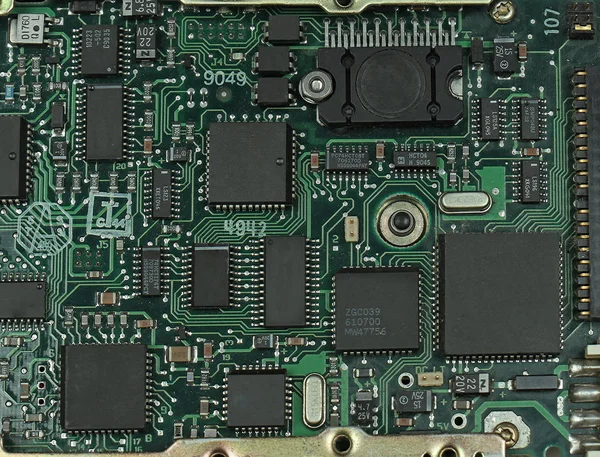 Placa de circuito impreso — Foto de Stock