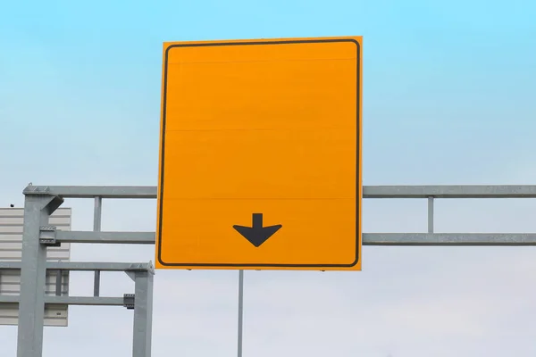 Highway road sign — Stock Photo, Image