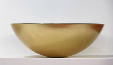 Modern altın lavabo