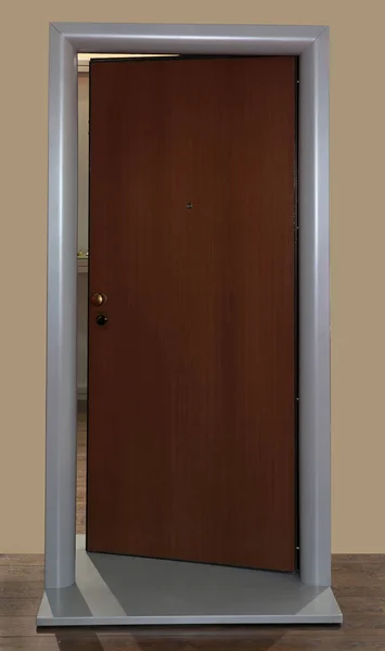 Open door inside — Stock Photo, Image