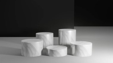 Sahne Düzenleyicisi için 3d canlandırma sahne arkaplanı modellemesi