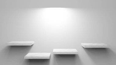 Sahne Düzenleyicisi için 3d canlandırma sahne arkaplanı modellemesi