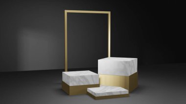 Sahne Düzenleyicisi için 3d canlandırma sahne arkaplanı modellemesi