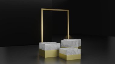 Sahne Düzenleyicisi için 3d canlandırma sahne arkaplanı modellemesi