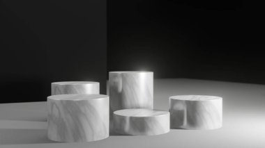 Sahne Düzenleyicisi için 3d canlandırma sahne arkaplanı modellemesi