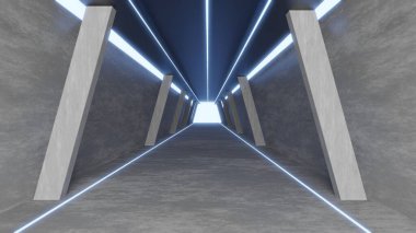 Ürün yerleştirme yolunun asgari modern tasarımı için arkaplan / arkaplan oluşturun. 3B illüstrasyon ya da 3B görüntüleme için en düşük ürün arkaplan tasarımı