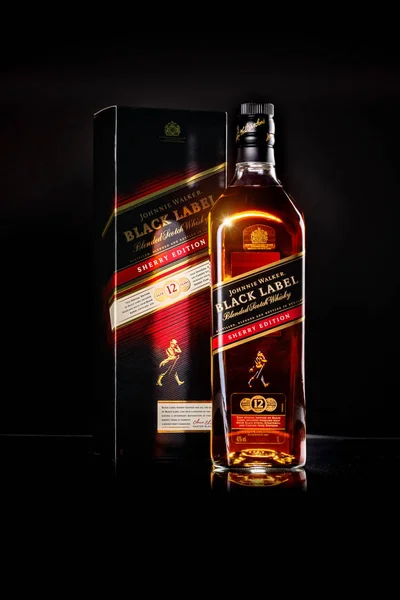 Red label blue label black label