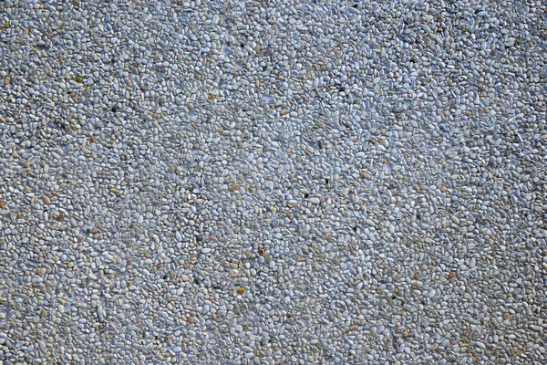 Kieselsteine Bahn Muster in Beton, Hintergrund der Bodenfliesen. — Stockfoto
