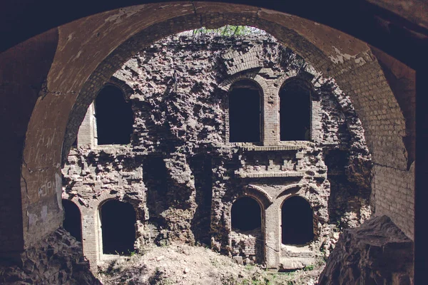 Kalıntıları Trakanov Fort, Rivne Region, Ukrayna