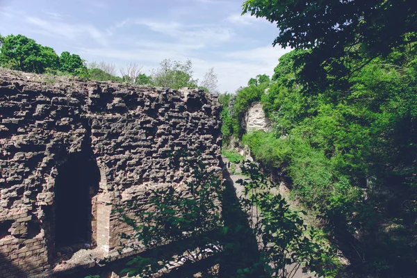 Ruinas Del Fuerte Trakanov Región Rivne Ucrania — Foto de Stock