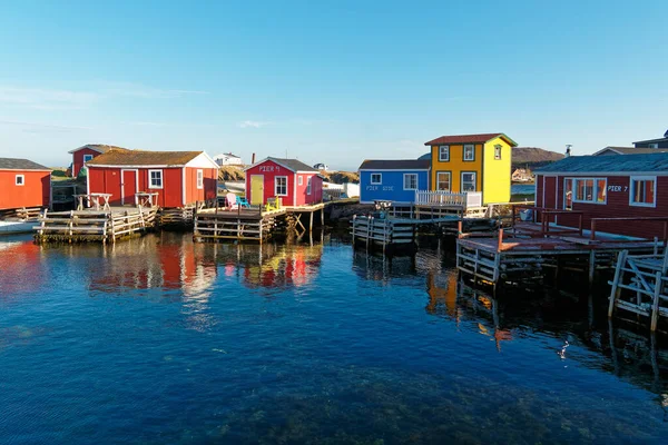 Traditional Newfoundland Labrador Fishing Stages — Stock Photo, Image