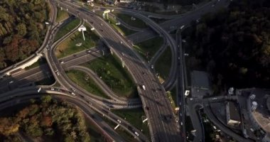 Kiev cityscape hava kayıt