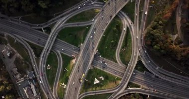 Kiev cityscape hava kayıt