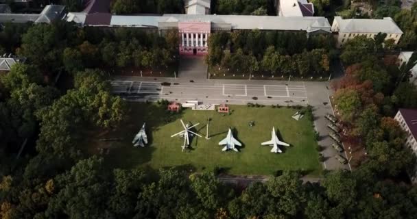 Aerial recording of Kyiv cityscape — Stock Video