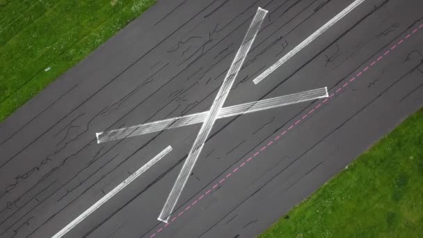 Enregistrement aérien de la piste 