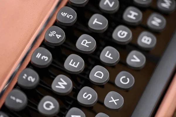 Retro typewriter in studio — Stock Photo, Image