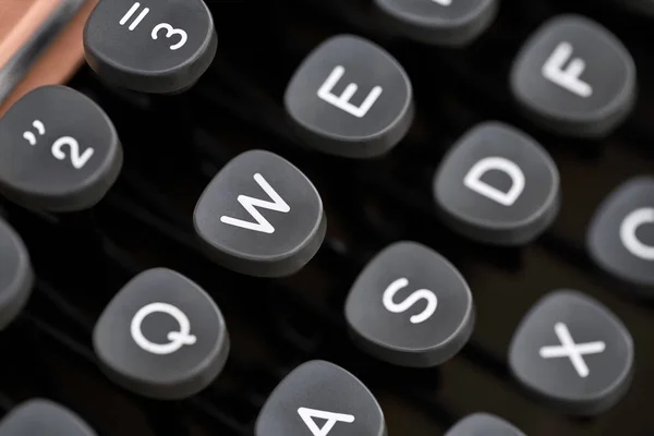 Retro typewriter in studio — Stock Photo, Image