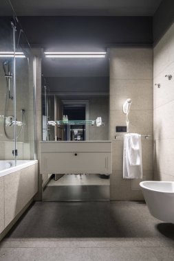 Otelin şık banyo