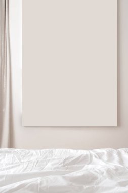 Işık Duvar ile modern tarzda şık yatak odası