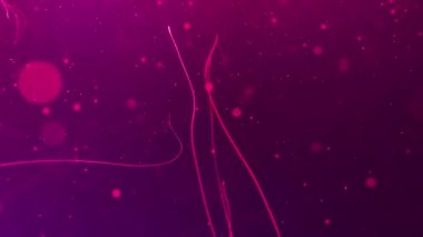 Plankton ve denizanası Tentacles, sualtı video kayıt closeup