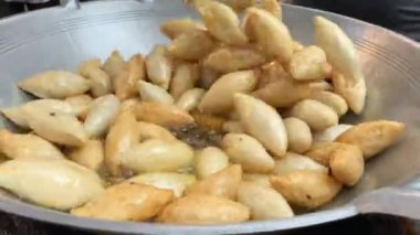 Tasty sokak gıda pazarında Tayland