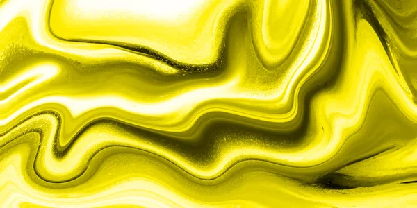 Ouro abstrato Design de fluidos textura de fundo — Vetor de Stock