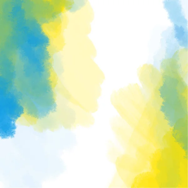 Абстрактный цветной водяной творческий фон. Вектор — стоковый вектор