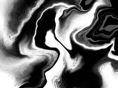 Soyut siyah-beyaz mermer benzeri mürekkep çizimi arka plan. Yüksek çözünürlüklü jpg dosyası, projeleriniz için mükemmel.