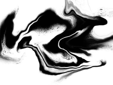 Soyut siyah-beyaz mermer benzeri mürekkep çizimi arka plan. Yüksek çözünürlüklü jpg dosyası, projeleriniz için mükemmel.